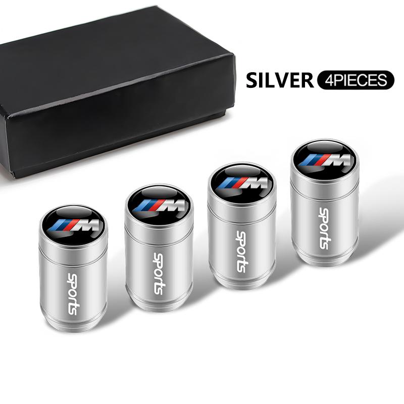 Car Tyre Wheel Valve Cap Cover Auto Accessories For BMW E46 E90 E60 F30 F10 E39 E36 F20 G20 G30 E92 E87 E91 X5 E70 F11 E30 F31 CU4