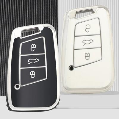 TPU Car Remote Key Case Cover Shell Fob for VW Volkswagen Passat B8 Tiguan Magotan Golf for Skoda Kodiaq Superb A7 Accessories