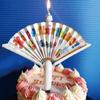 1PC Creative Surprise Fan Birthday Candle Birthday Birthday Decoration Decor Party Candle Candle Cake Clown Cake Happy