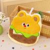 Strawberries Fries Hamburgers Grapes Cartoon Food Fruit Hand Kitchen Towel