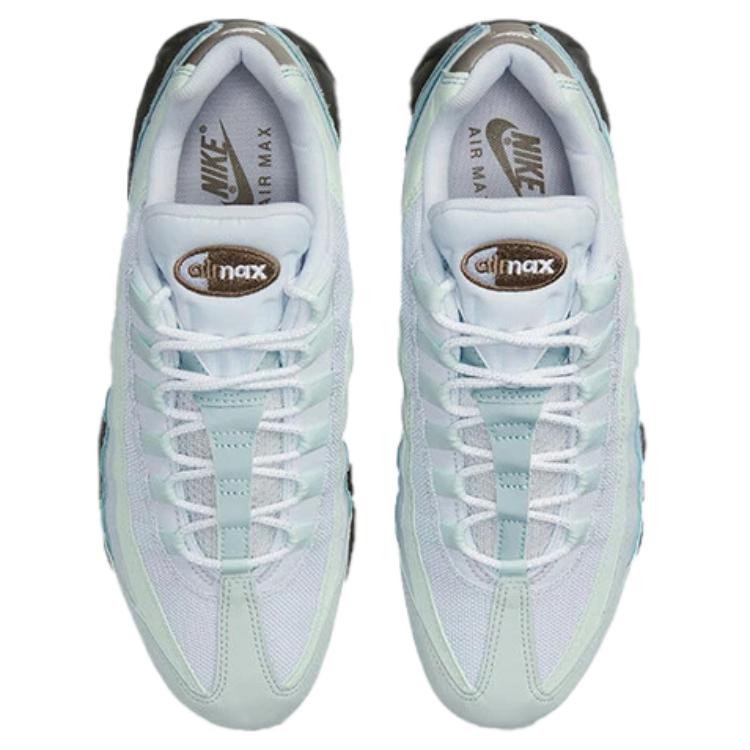 Nike Air Max 95 Comfortable Versatile Low-Top Running Shoes Unisex sneaker Light-Gray DQ9468-335