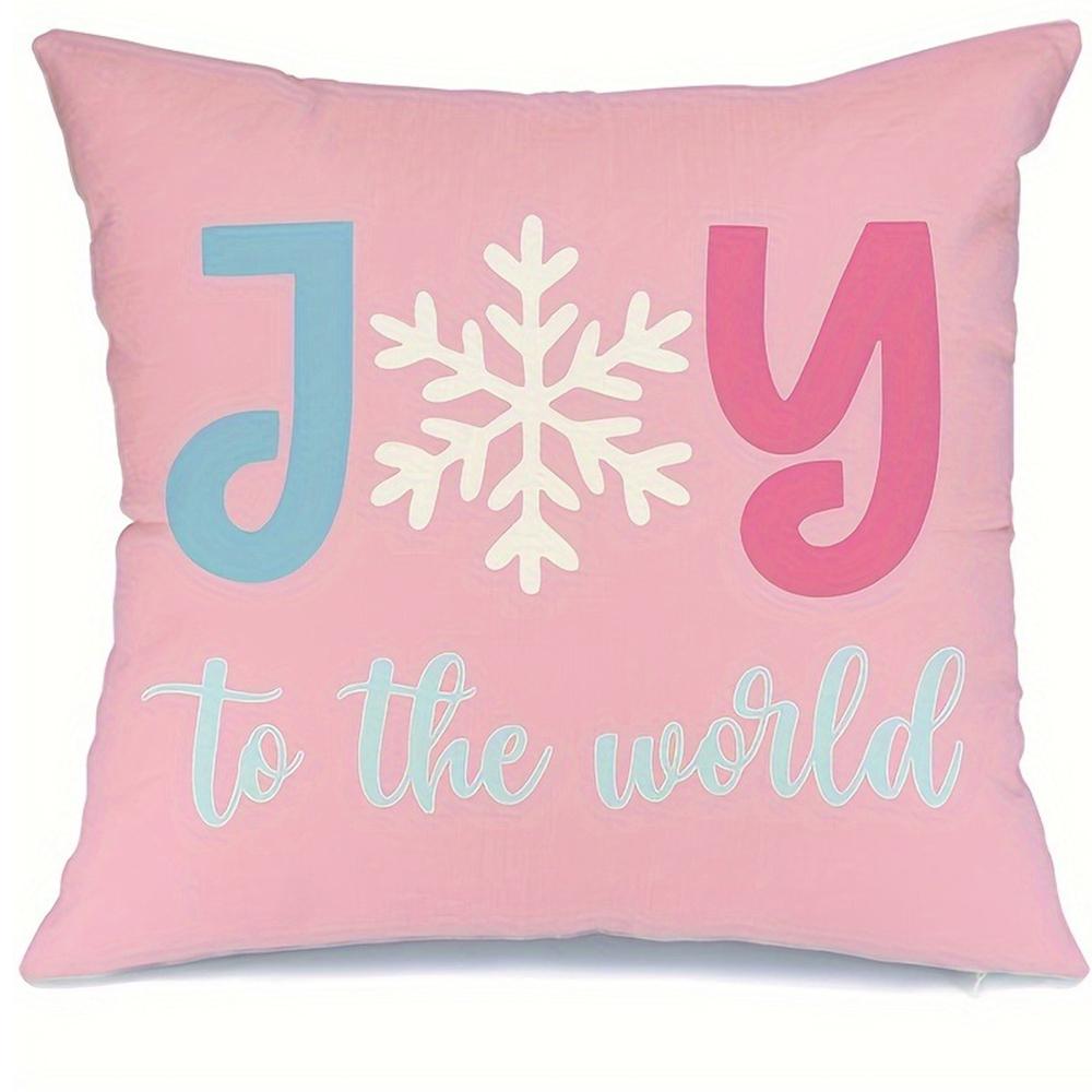 Christmas Theme Pillowcase Merry Christmas New Year Gift Pillow Cover Home Room Decoration Sofa Cushion Cover