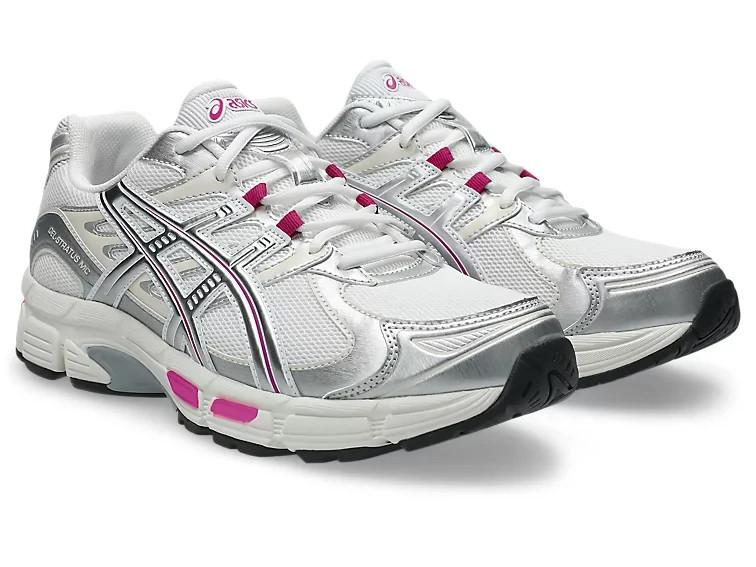 1203B049-101 Asics Gel-Stratus MC "Weiß/Himbeere" (Herren)