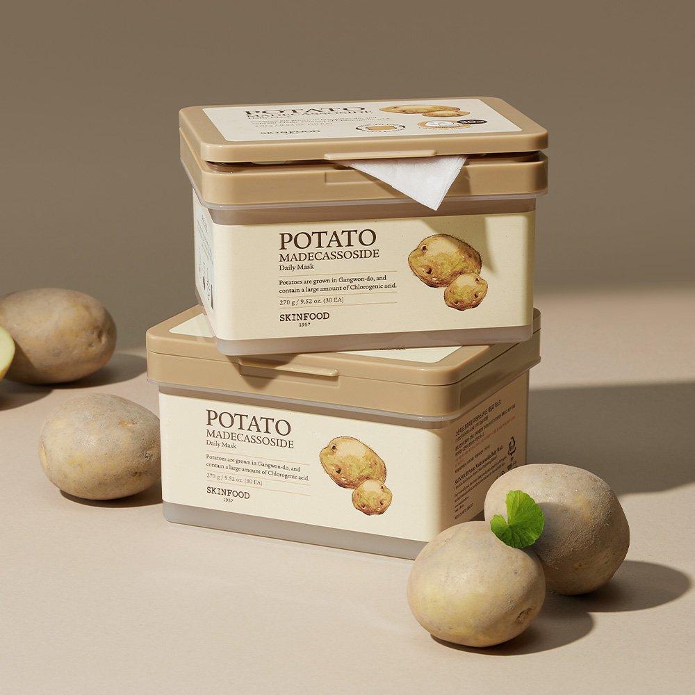 [Skinfood] Potato Madecassoside Daily Mask 30 sheets / 270ml
