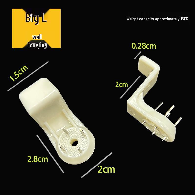 Small Invisible Seamless Wall Hooks for Picture Frames and Photo Walls