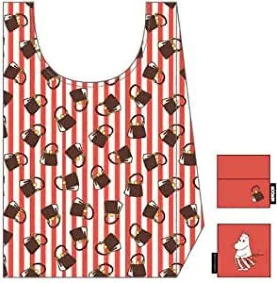Marushin Eco Moomin Mama Icon Made with Recycled Product 1425020900 Bag, Pattern, Mother's Day, Birthday, Gift, Polyester, Number