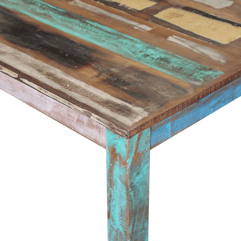 Dining Table Solid Reclaimed Wood 80 x 82 x 76 cm