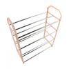 4-layer Metal Shoe Rack Easy Assembly Shoe Rack Space-saving
