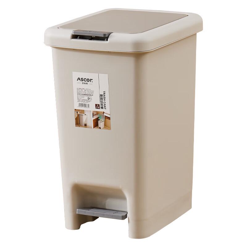 ZuoZhou 8L Foot Pedal Home Trash Can