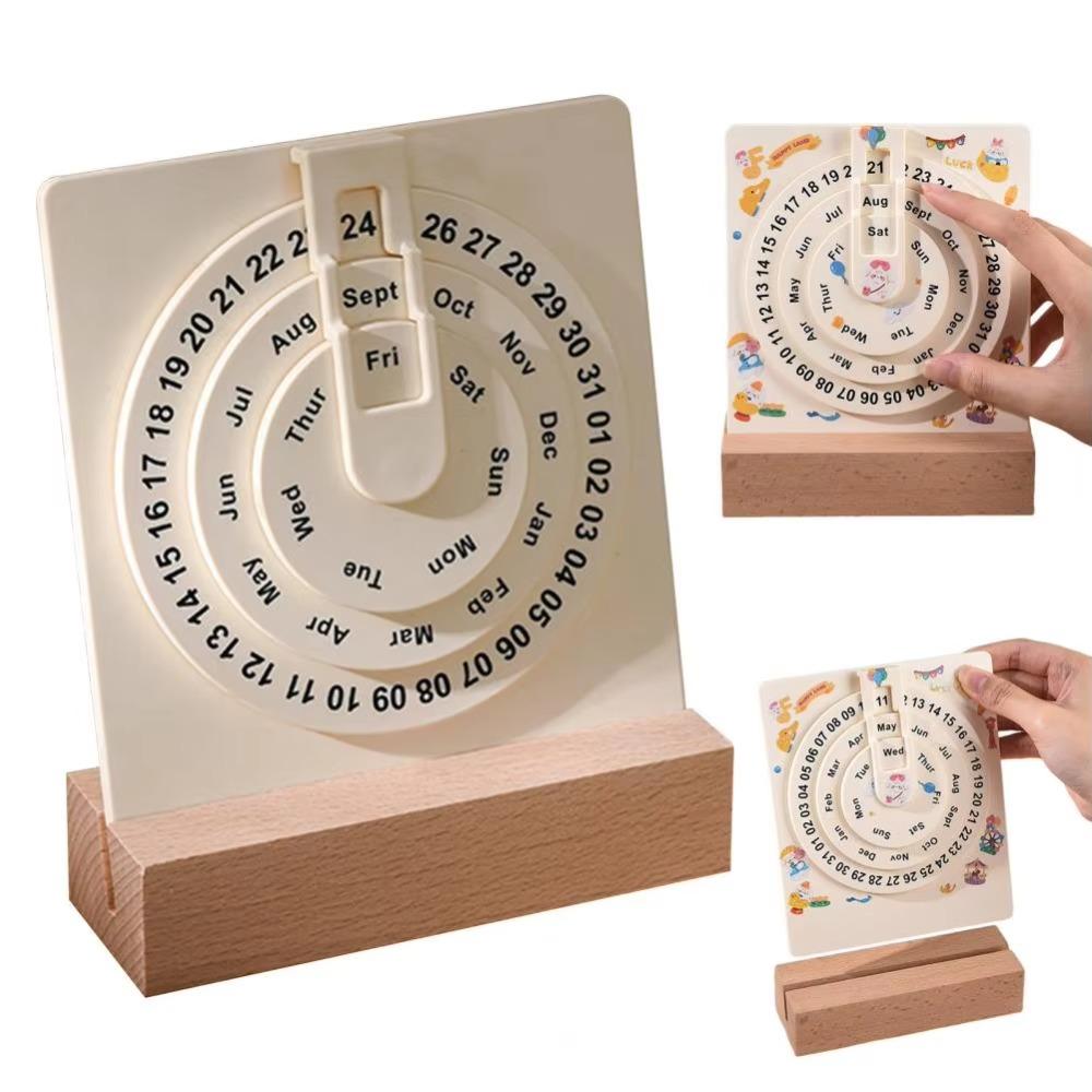 Handmade Rotating Calendar Personality Desk Calendar  College Entrance Examination