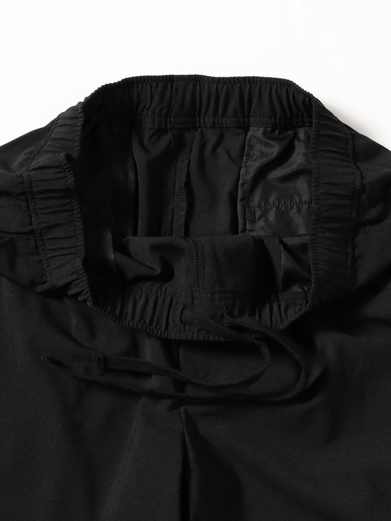 Beams Painter Dry 2-Pleat Easy Pants, Men's, Black, XL, 11241790803