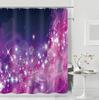 Perdele de duș modernă Perdele de duș strălucitoare de modă țesătură din poliester Perdele de baie impermeabile Perdele despărțitoare de baie 12 cârlig