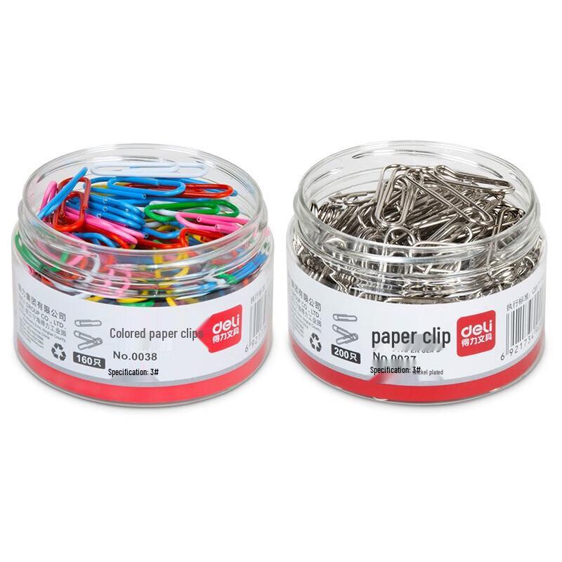 Deli 33392 Paperclip Set
