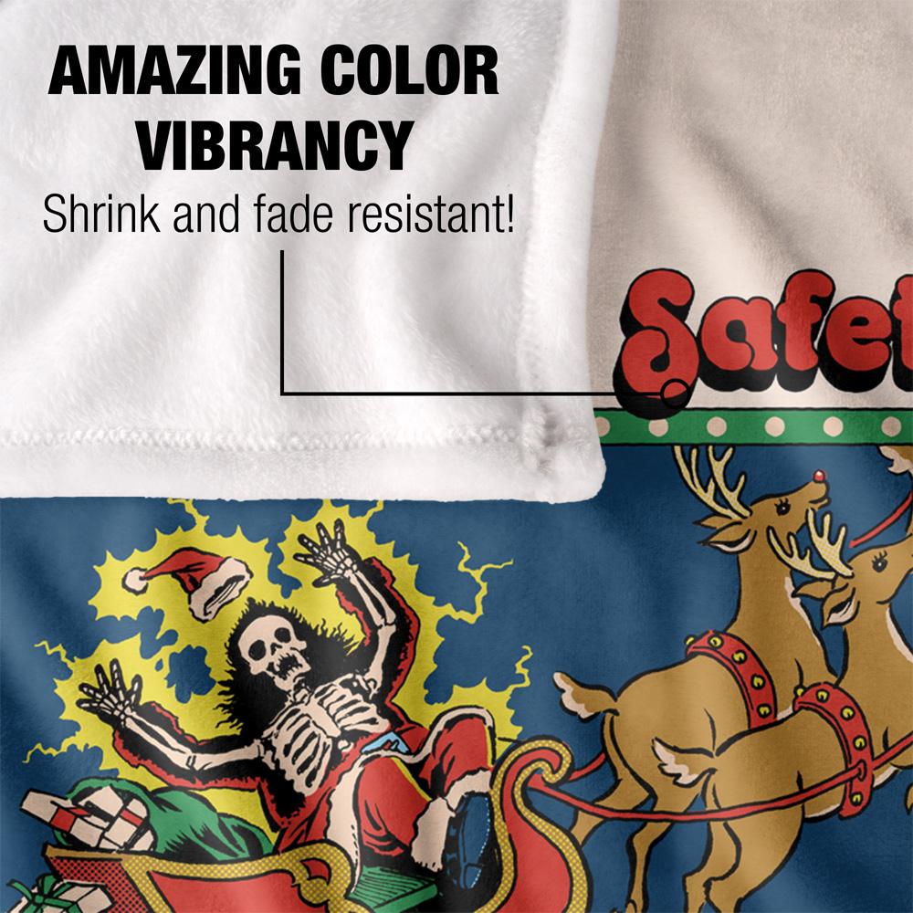 Steven Rhodes Christmas Safety Soft Touch Blanket