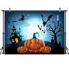 New Halloween Scary Skull Holiday Venue Layout 3D Studio Background Cloth