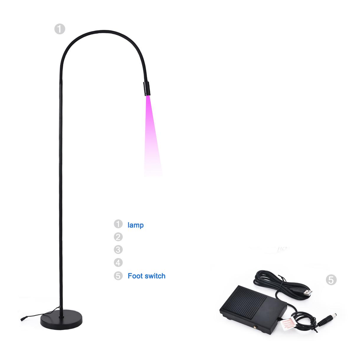 

Adjustable floor UV eyelash grafting lamp nail drying lamp beauty nail special lamp eyelash extension gel UV curing lamp lighti