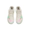 Anta Skyline 1 Anti Slip Wear Resistant Low Top Basketball Shoes Men's White Cyan Pink, Firework Color Scheme Sneakers 112311107-4
