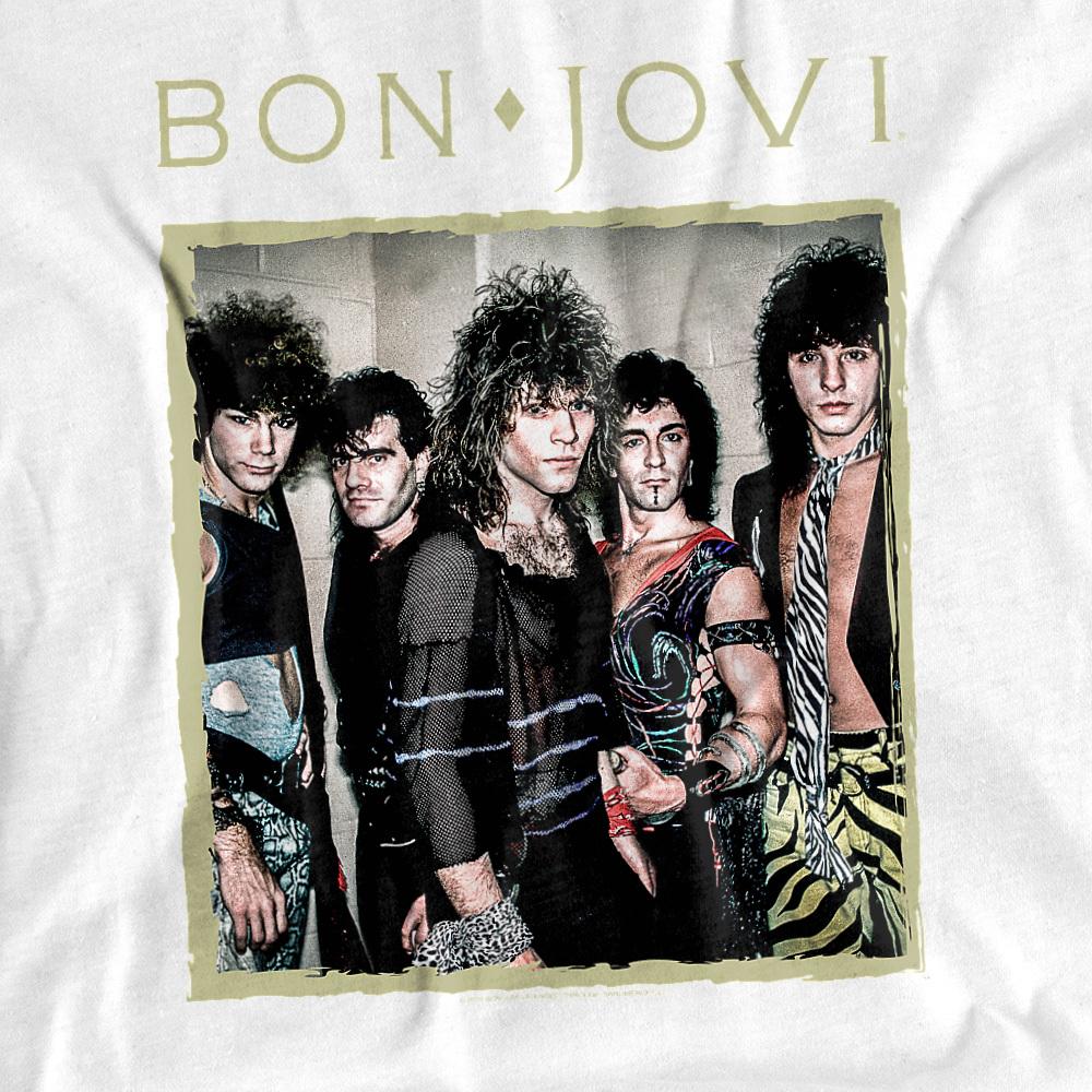 Bon Jovi Unisex Adult Framed T-Shirt