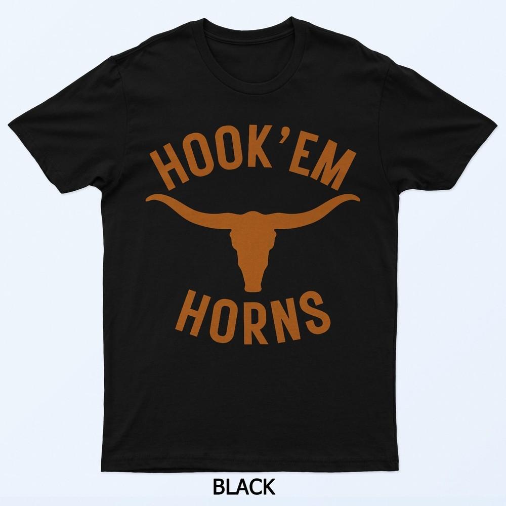 

Texas Hook em Horns Alright! T-Shirt 4XL