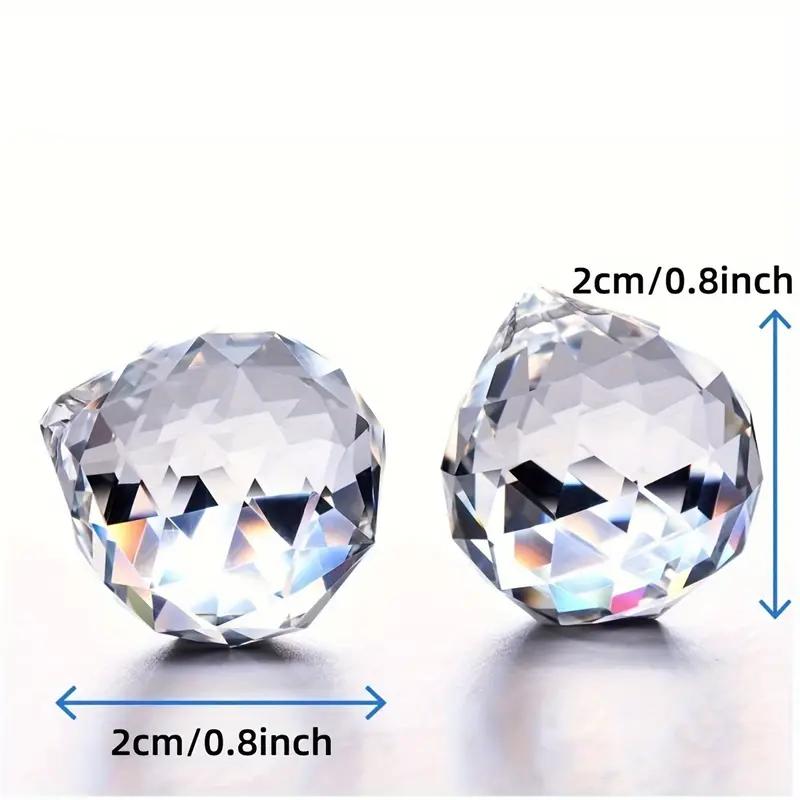 10pcs Crystal Prism Sun Catcher for Home and Garden Decoration, Perfect for Weddings, Engagements, Birthdays and Holidays