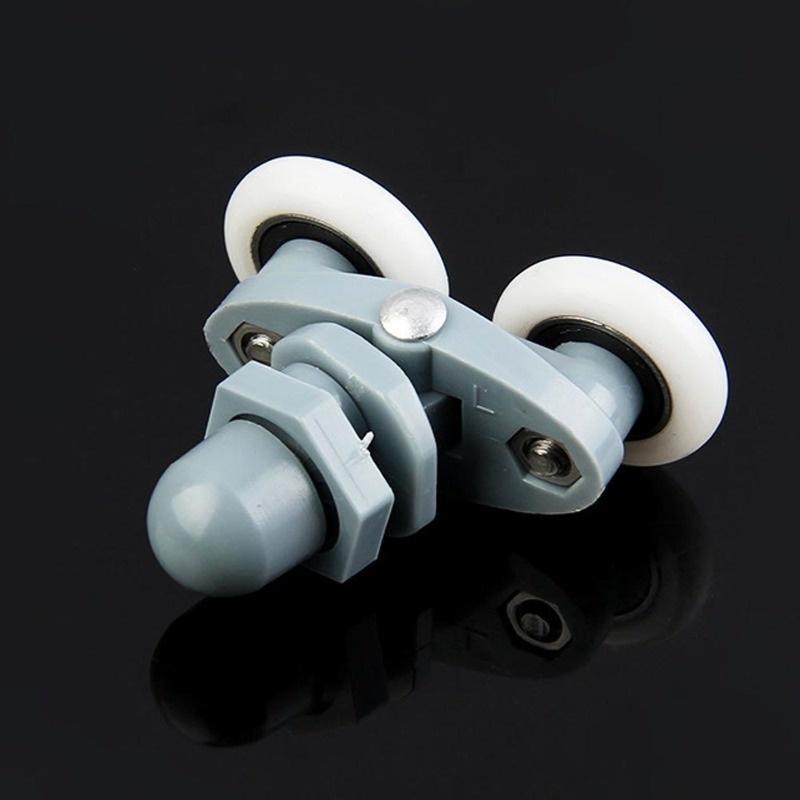 2pcs Shower Door Rollers Wheels Runners Pulley Pulleys 20/23mm Wheels Bathroom Door Runners Sliders