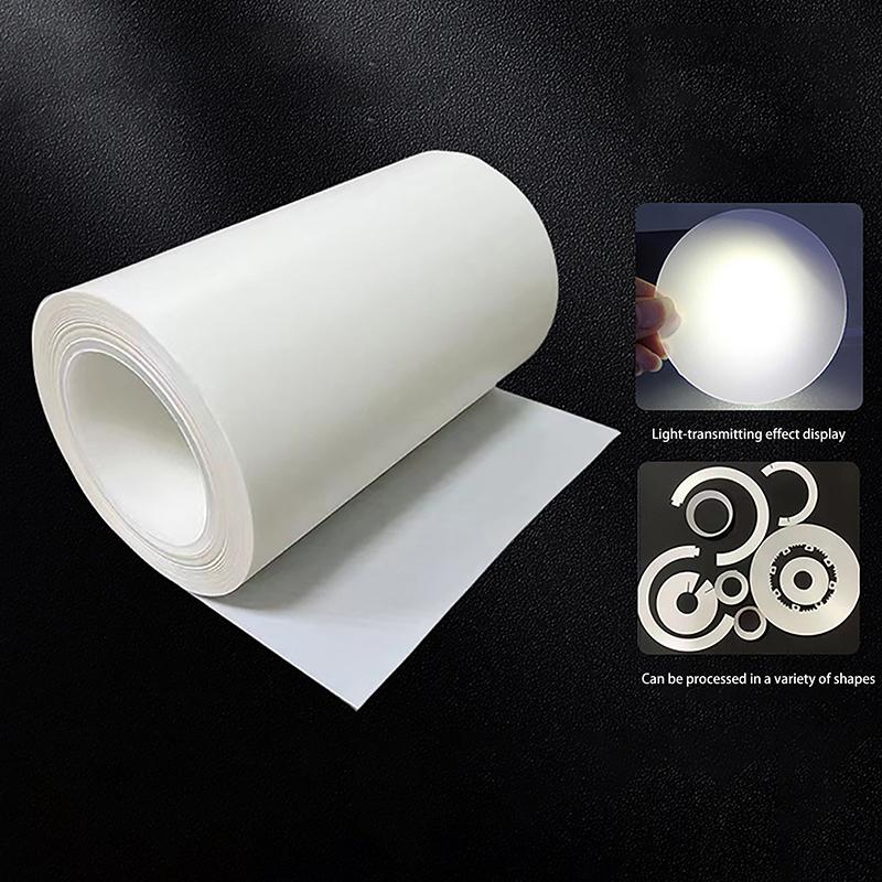 LGT125J 0.125mm LED Light Diffusion Film LCD Backlight PET Film Suitable For Conventional Backlight Lamps Light Boxes