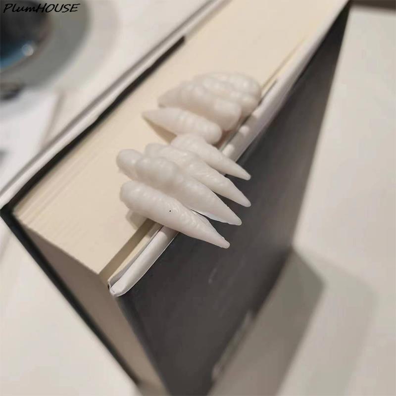 Hand Of The Devil Halloween Horror Demon Hand Bookmark Movie Bookmark Plastic Crafts Desktop Decoration Bookmark Ornament