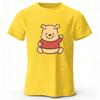 Fashion New Style Winnie The Pooh Pure Cotton Shortsleeve Menswomens Daily Casual Soft Highquality Plussize Tshirt
