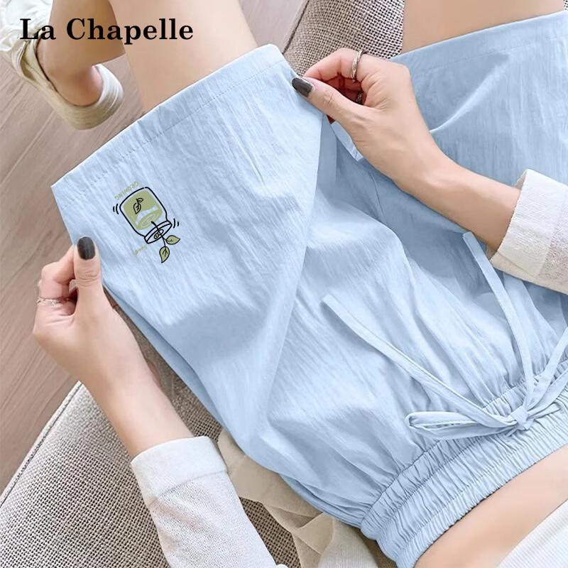 La Chapelle Women's Drawstring Sun Protection Casual Shorts
