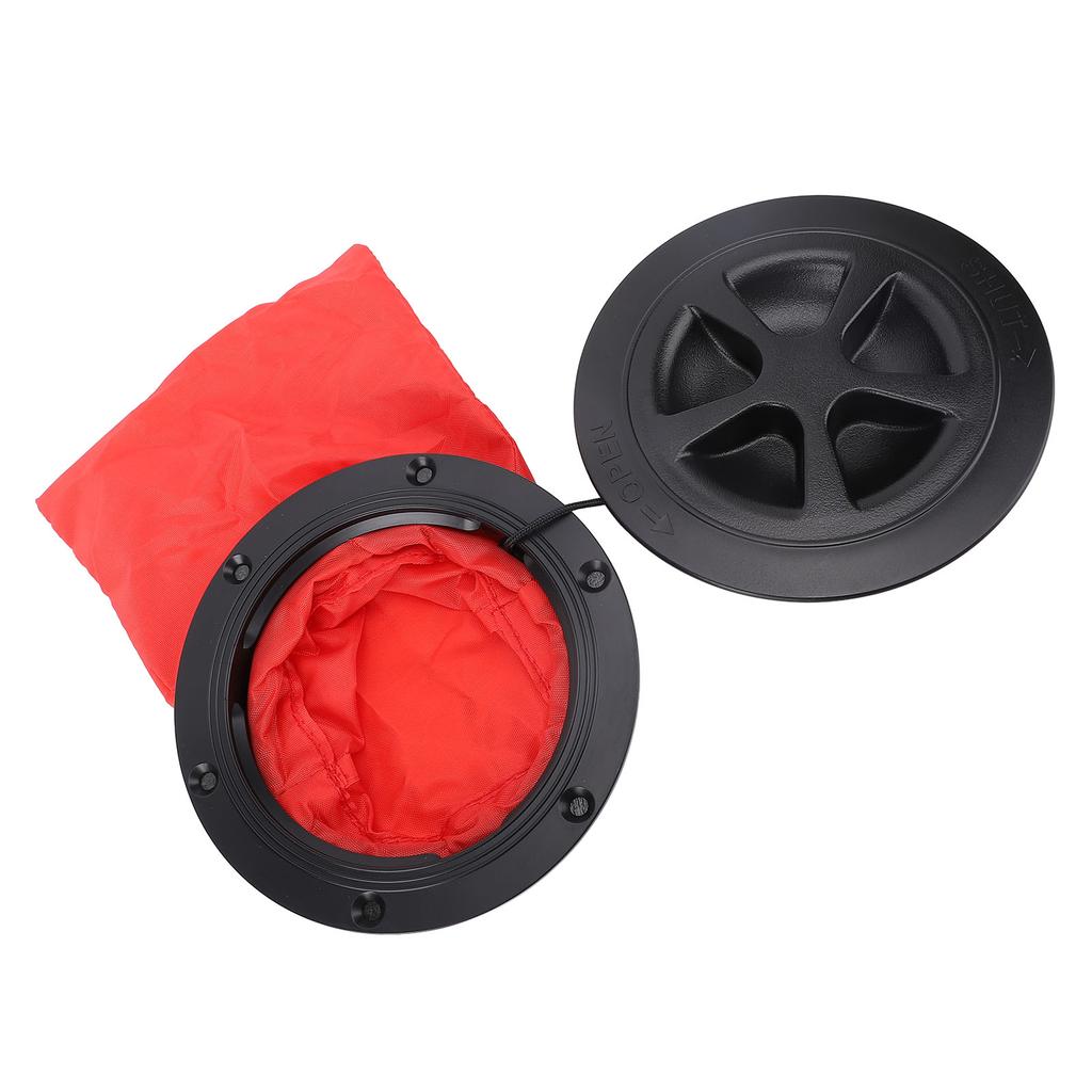 6 Inch Boat Deck Access Cover Buit In Tool Bag Sturdy Round Inspection Hatch Deck Plate for Yacht RV