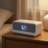 Speaker Clock Multifunctional with Alarm Rechargeable Sound Machine for Heavy