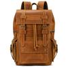 Vintage Men's Backpack Crazy Horse Leather Backpack