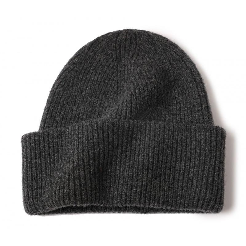 Export To Australia High-quality Wool Brimless Winter Men's and Women's Knitted Hats Thermal Headgear Wool Autumn and Winter Hats