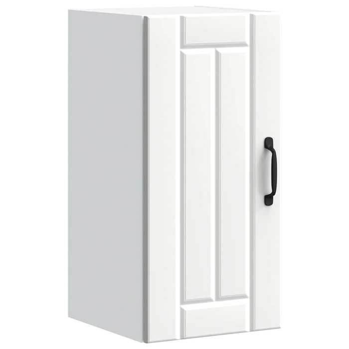 VidaXL Wall-mounted Kitchen Cabinet Lucca White Engineered Wood, Wall-mounted Kitchen Furniture, Cabinet for Kitchen Wall, 853777