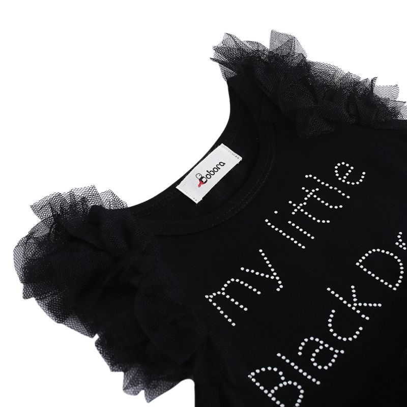 Baby Girl Clothes Lace Short Sleeve Letter Baby Rompers Newborn Photography Props Dress Infant Jumpsuits Cotton 0-12M