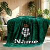 Custom Name Personalized Club Santos Laguna Print Blanket, Home Decor, Bedroom, Sofa, Camping, Couch, Gifts for Birthday ChristmasEnthusiasts