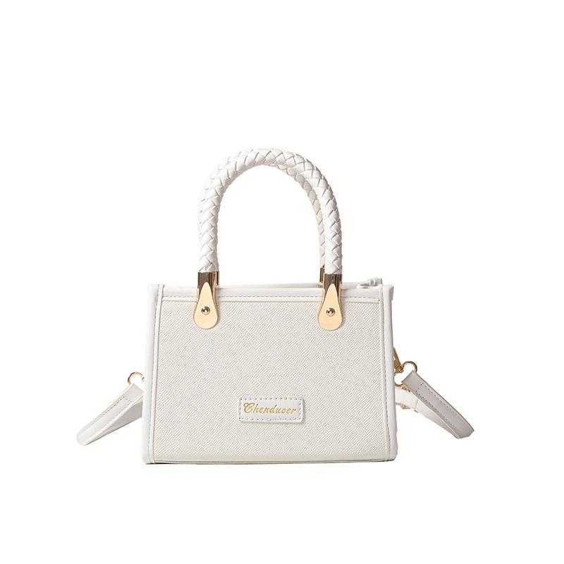 Women's Temperament Simple Small Bag 2025 Spring New High-value Versatile Shoulder Messenger Bag Small Square Bag