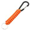 3 Pcs Paracord Braided Keychain Clip with Strap Heavy Duty  Paracord Lanyard Clip Keychain for Men Women Sports