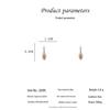 2022 Elegant Leaf Dangle Earrings for Women - Chic, Modern Design