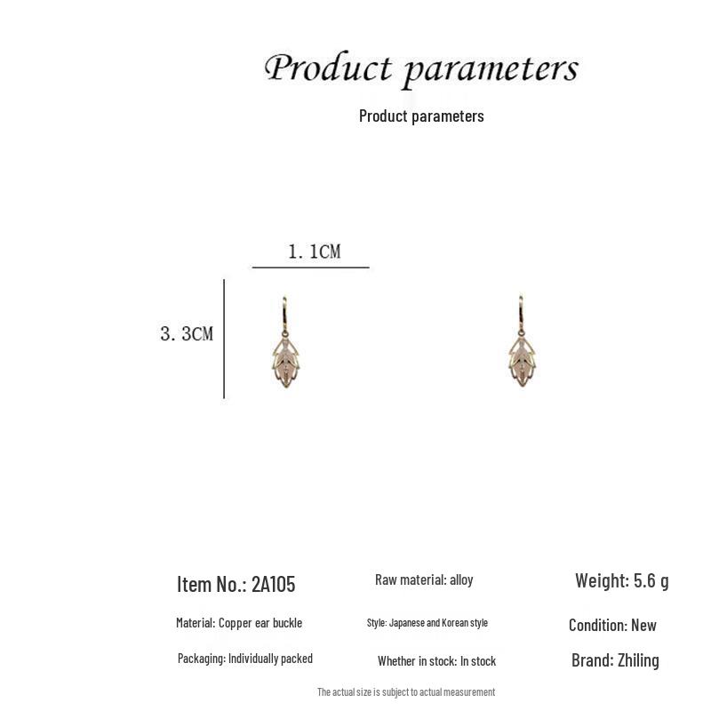 2022 Elegant Leaf Dangle Earrings for Women - Chic, Modern Design