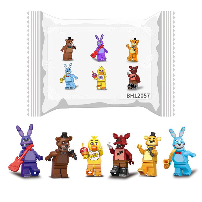 Five Nights At Freddys Building Blocks Toy Scene Kit With Diy Figures For Kids And Creative Construction