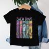 Niedliche Cartoon Saja Jungen T-Shirts Kpop Dämonenjäger T-Shirt Kinder Junge Mädchen Sommer Kurzarm Rundhals Tops Kinderbekleidung
