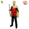 Adult Men's European King Halloween Cosplay Costume, Big Male King Stage Costume