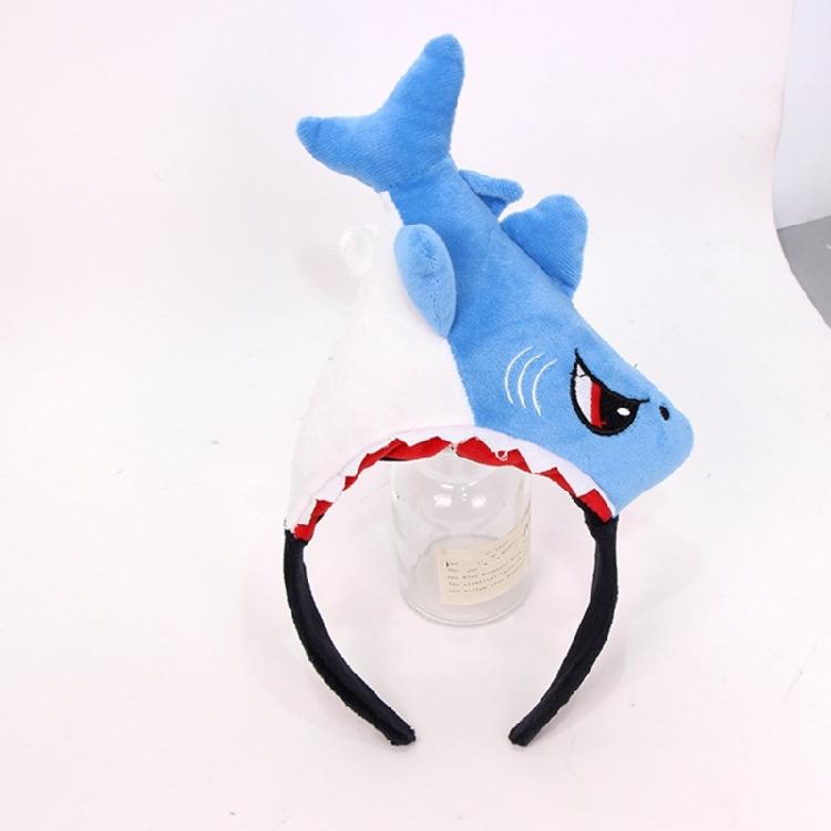 Stretchy Shark Headband For Role Playing Costume Accessories Soft Elastic Design Lightweight Comfortable Party Headband