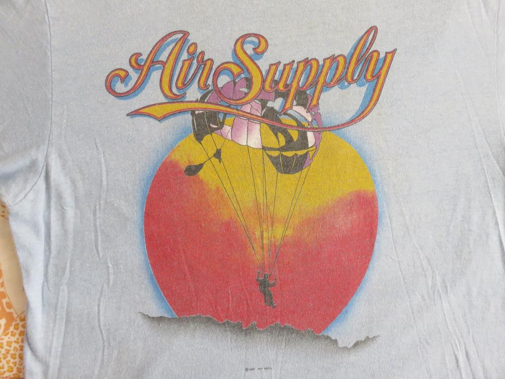 AIR SUPPLY 1982 Tour Gift For Fan White All Size Gift Shirt QQ1207 Unisex T-Shirt XL
