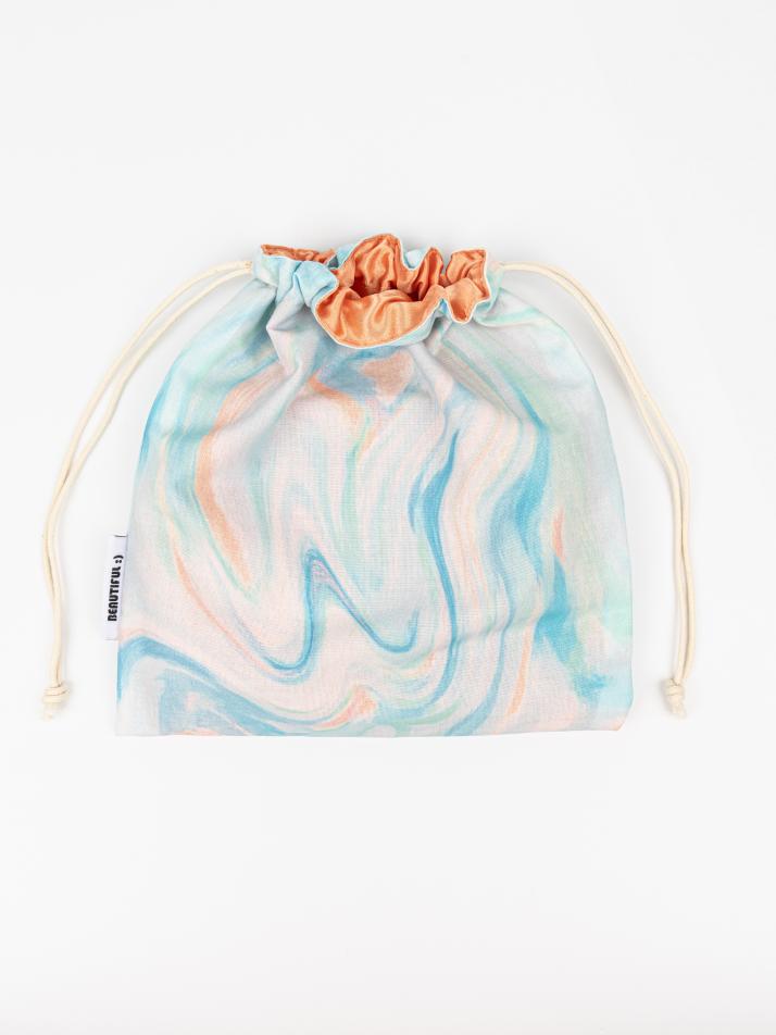Contoursong Sky Blue Strap Pouch