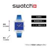 SWATCH Unisex Watch 33mm WHAT THRU SO38K701 Simple Casual [Swatch] IF...SEE BLUE? []