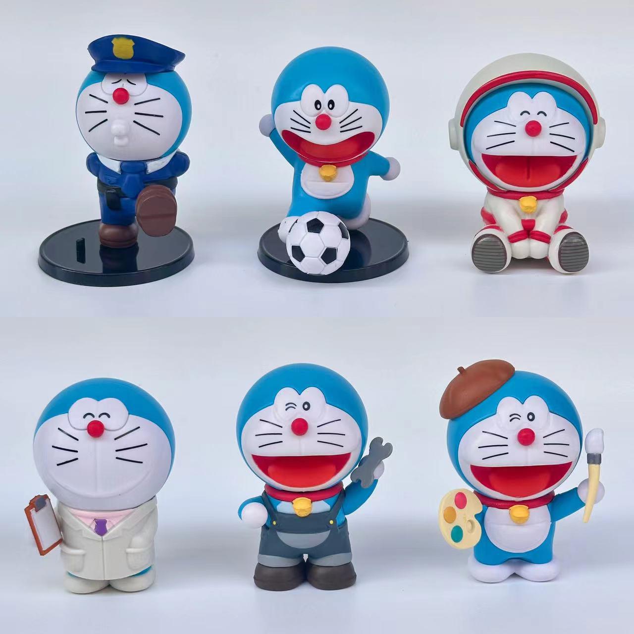 

Doraemon Cartoon Desktop Ornament – Cute Blue Cat Toy Figure Gift
