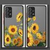 Flower Sunflower Phone Cover Case for Samsung Galaxy A35 A56 A55 A34 A36 A54 A16 A15 A14 A23 A73 A33 A52S A72 A17 A52 A53