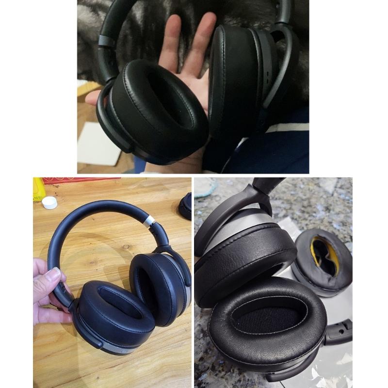 Noise Isolating Earphone Cushions Earpads Earmuffs for HD4.50BTNC 4.40 4.30 HD350 400S 458BT Customizable Fit